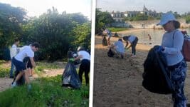 Embajada de Noruega Lidera Limpieza en una Playa Contaminada de La Habana