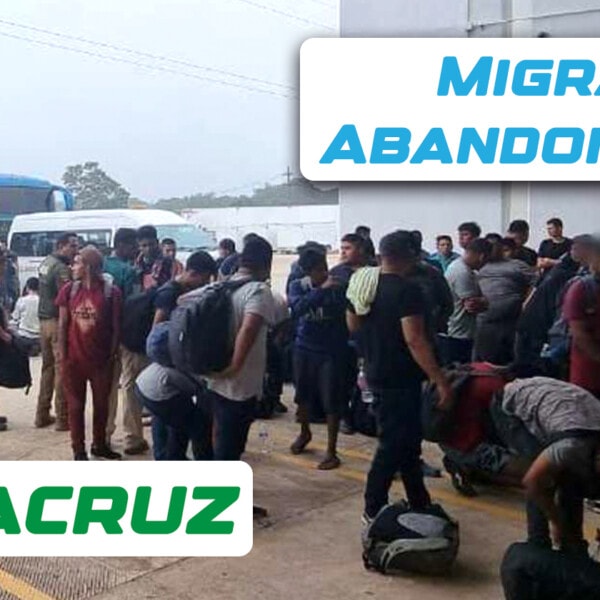 Encuentran Fuerzas Policiales a Cubanos y Migrantes de Otras Nacionalidades Abandonados en Veracruz