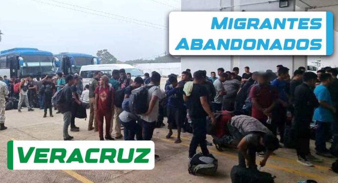 Encuentran Fuerzas Policiales a Cubanos y Migrantes de Otras Nacionalidades Abandonados en Veracruz