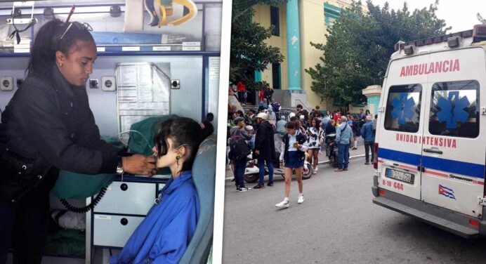 Escape de Gas en Escuela de Matanzas: Decenas de Estudiantes Evacuados y Hospitalizados