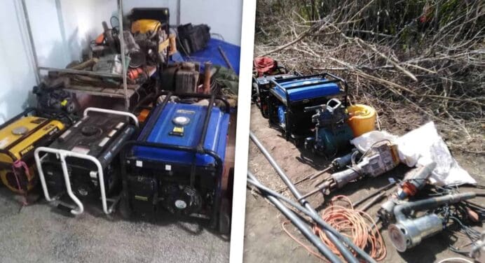 Explotación Ilegal de Oro en Las Tunas: Capturan a Implicados y Decomisan Equipos
