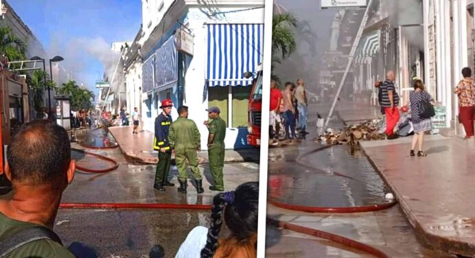 ¡Última Hora! Extinguen Incendio en CIMEX de Cienfuegos