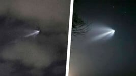 ¿OVNI en Cuba? Falcon 9 Sorprende con su Estela Luminosa en el Cielo Isleño