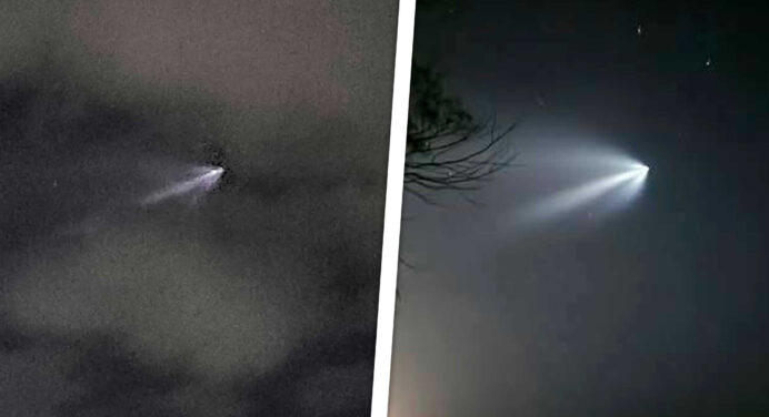 ¿OVNI en Cuba? Falcon 9 Sorprende con su Estela Luminosa en el Cielo Isleño