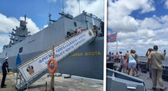 Fragata Rusa Almirante Gorshkov Abre sus Puertas en La Habana: Estos son los Horarios