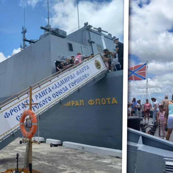 Fragata Rusa Almirante Gorshkov Abre sus Puertas en La Habana: Estos son los Horarios