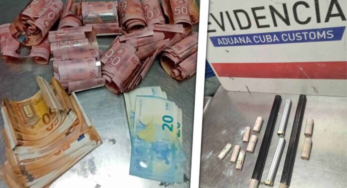 Aduana Cubana Frustra Intento de Sacar 16 Mil en Divisas del País