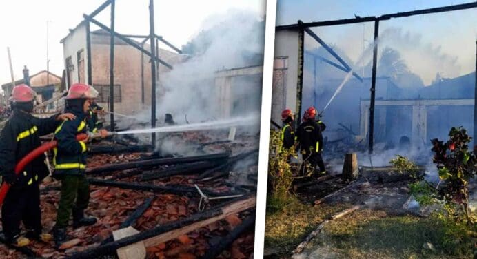 Fuego Arrasa con Cuatro Viviendas en Villa Clara: ¿Cómo Ocurrió el Siniestro?