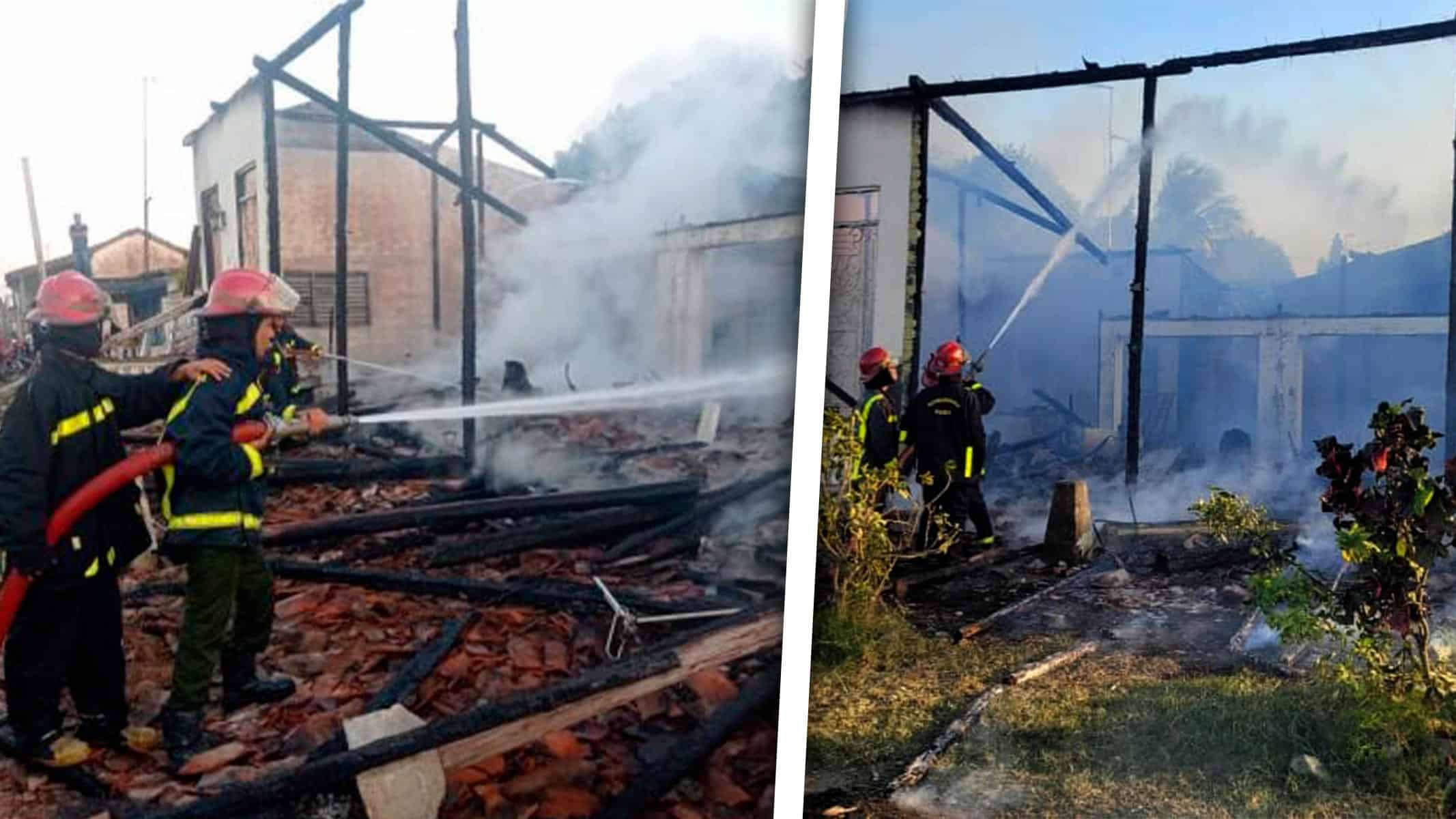 Fuego Arrasa con Cuatro Viviendas en Villa Clara: ¿Cómo Ocurrió el Siniestro?