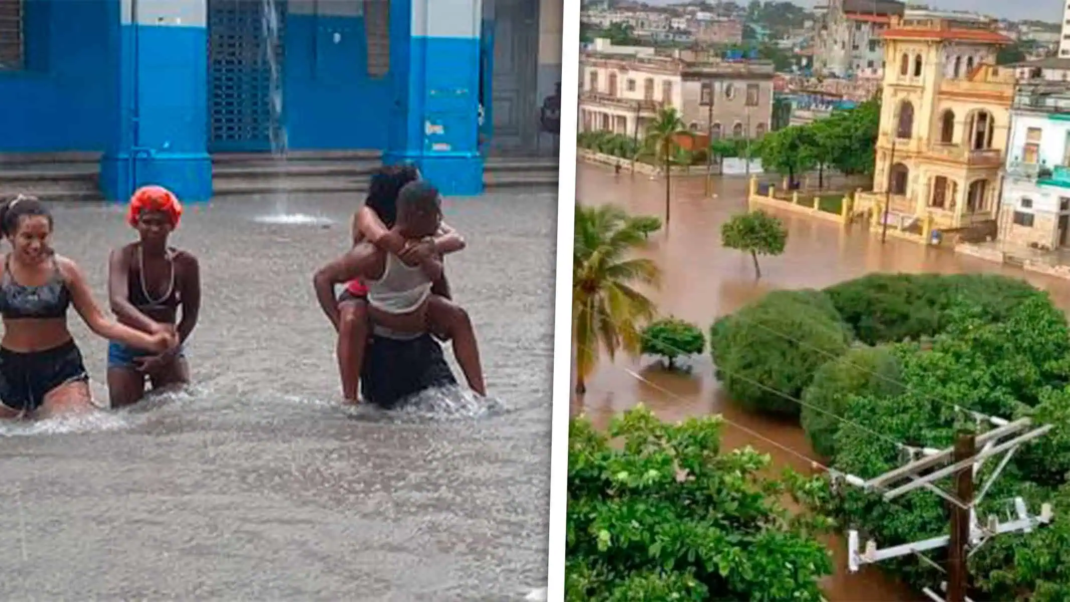 Fuertes Lluvias Provocan Inundaciones en La Habana: Aquí las Imágenes Más Impactantes