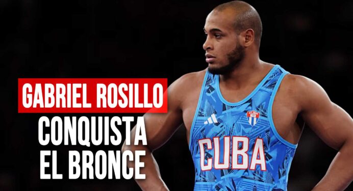 Gabriel Rosillo Conquista el Bronce en Lucha Grecorromana en París 2024