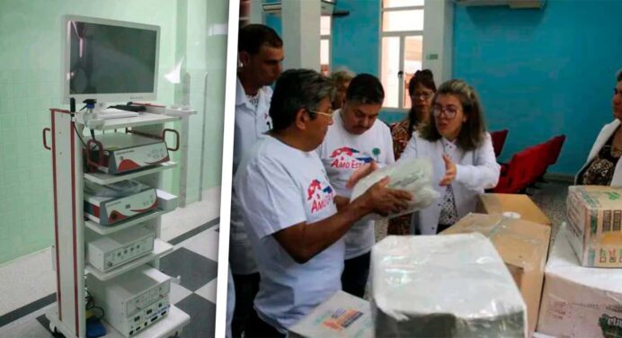 Hospital Cubano Recibe Donativo de Moderno Equipo Quirúrgico