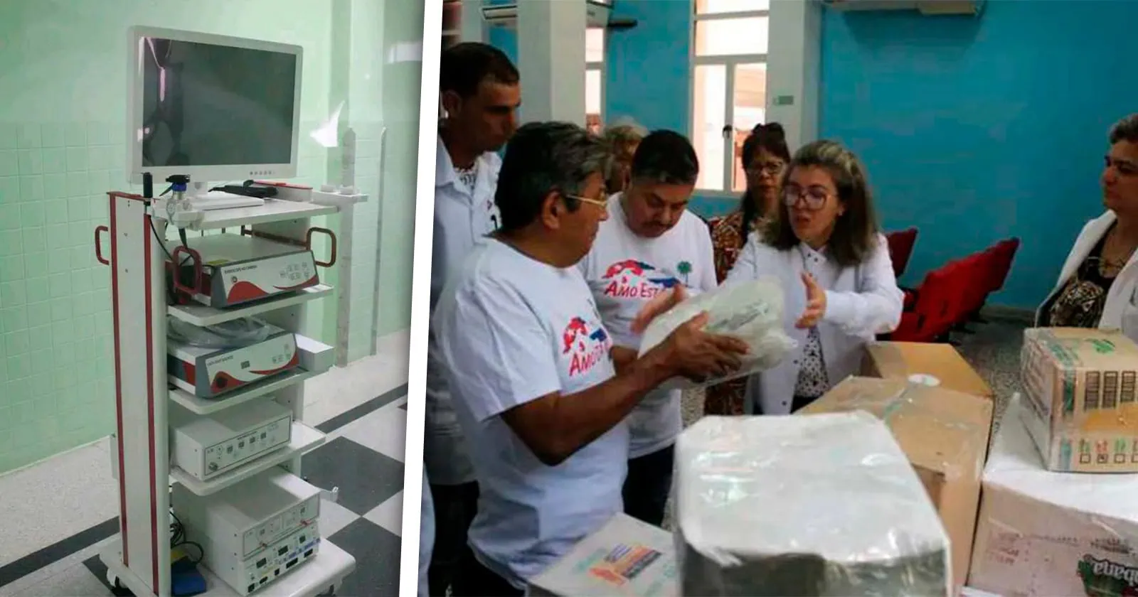 Hospital Cubano Recibe Donativo de Moderno Equipo Quirúrgico
