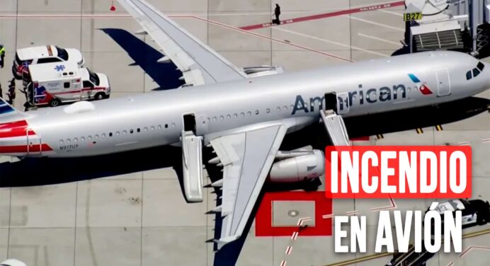 Impactante: Revelan Causa del Incendio en Avión de American Airlines en Miami