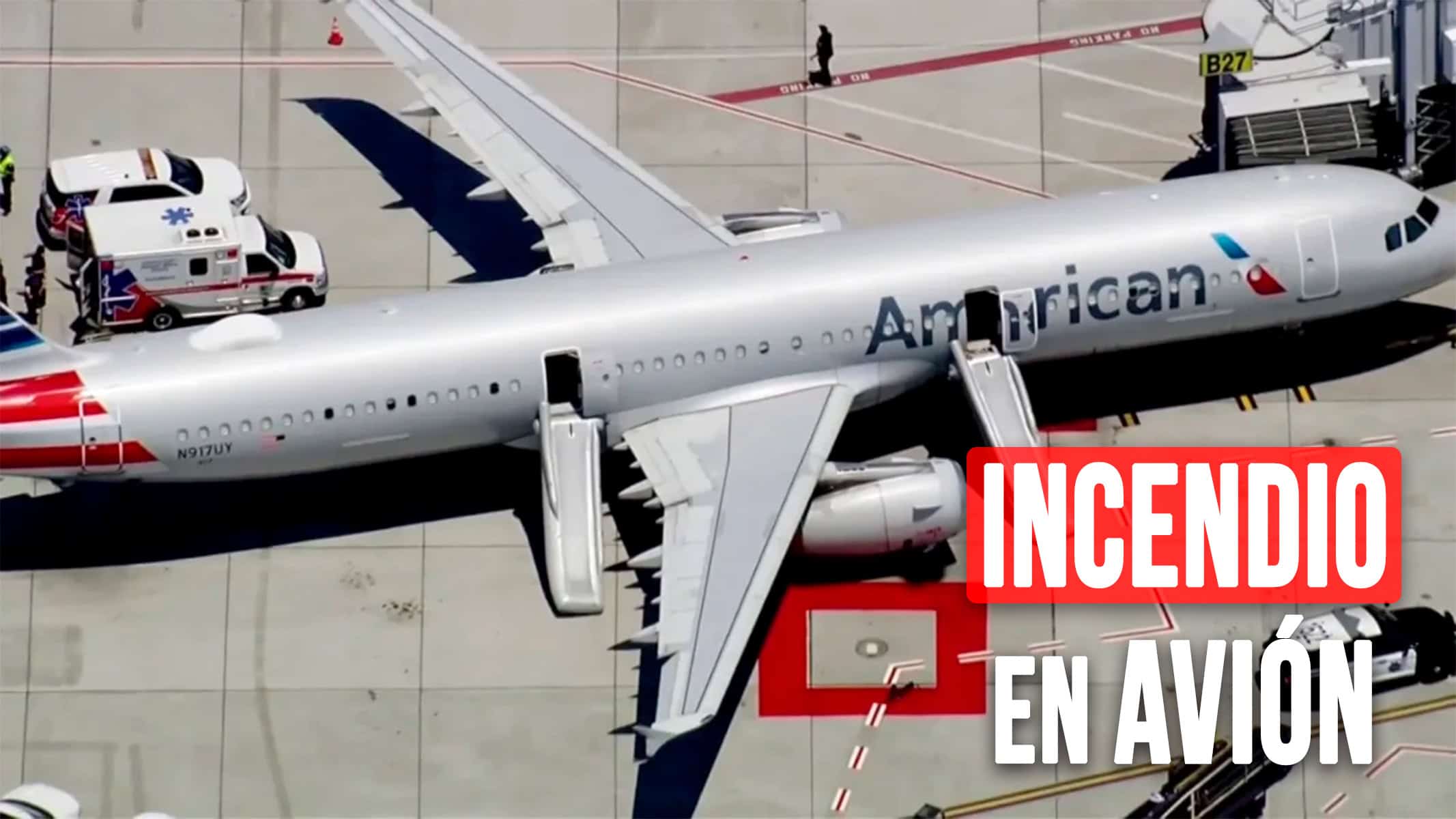 Impactante: Revelan Causa del Incendio en Avión de American Airlines en Miami