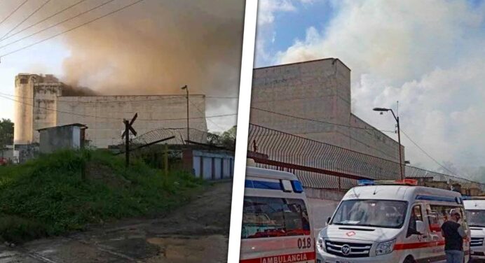 Incendio en Fábrica de Cerveza en el Cotorro: Evacúan Vecinos y Trabajan Fuerzas de Rescate