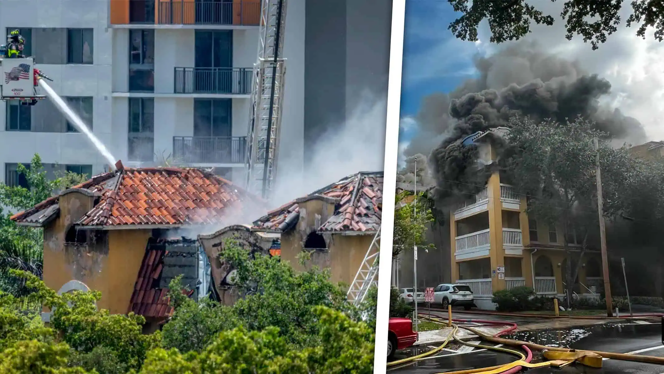 Incendio en Miami Desata Caos y Rescates Dramáticos