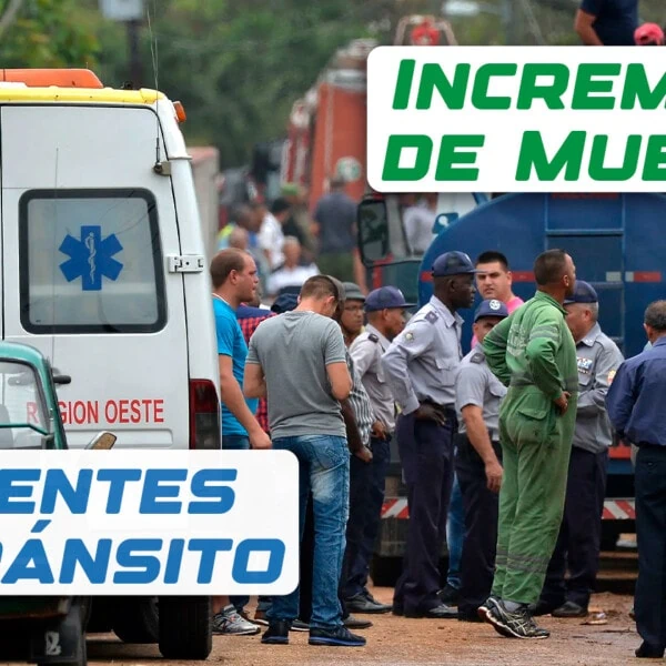 Incremento de Muerte por Accidentes de Tránsito en Cuba