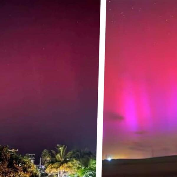 ¡Insólito! Las Mejores Imágenes de la Aurora Boreal Vista en Cuba y que ha Cautivado a América