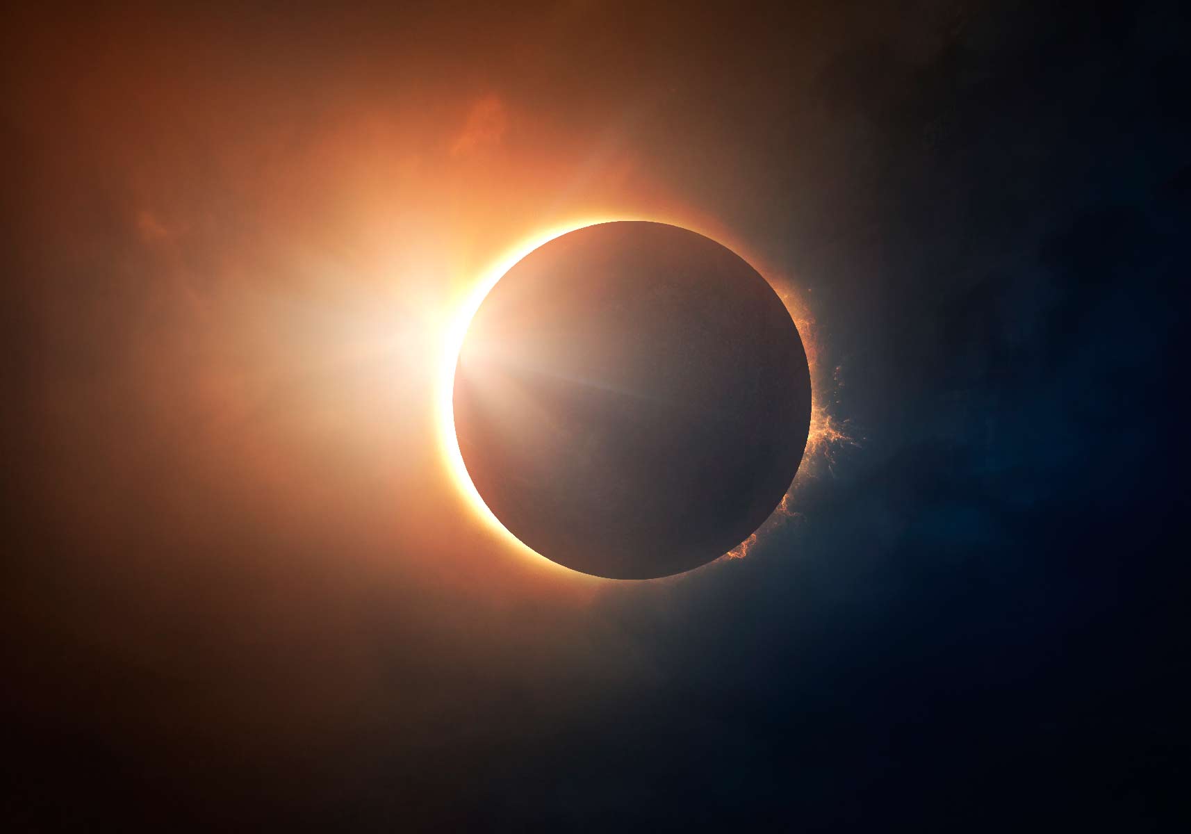 La Luna Negra Primer Eclipse Solar del 2022