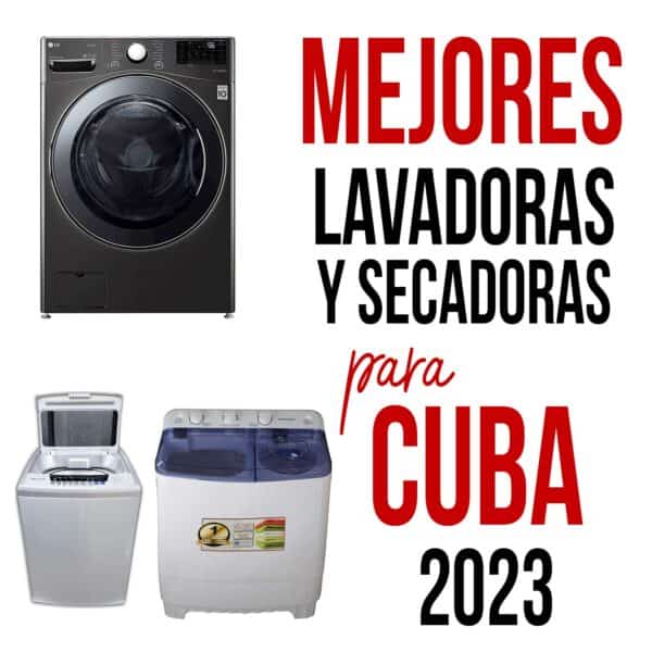 Lavadoras para Cuba