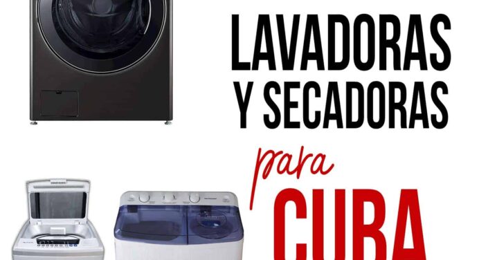 Lavadoras para Cuba