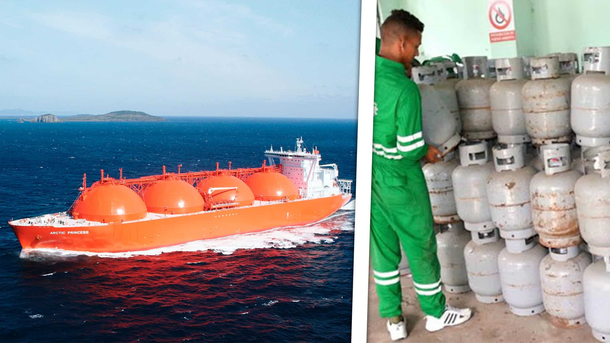 Ultima Hora Llega a Cuba Cargamento de Gas Licuado Donde Comenzara la Venta