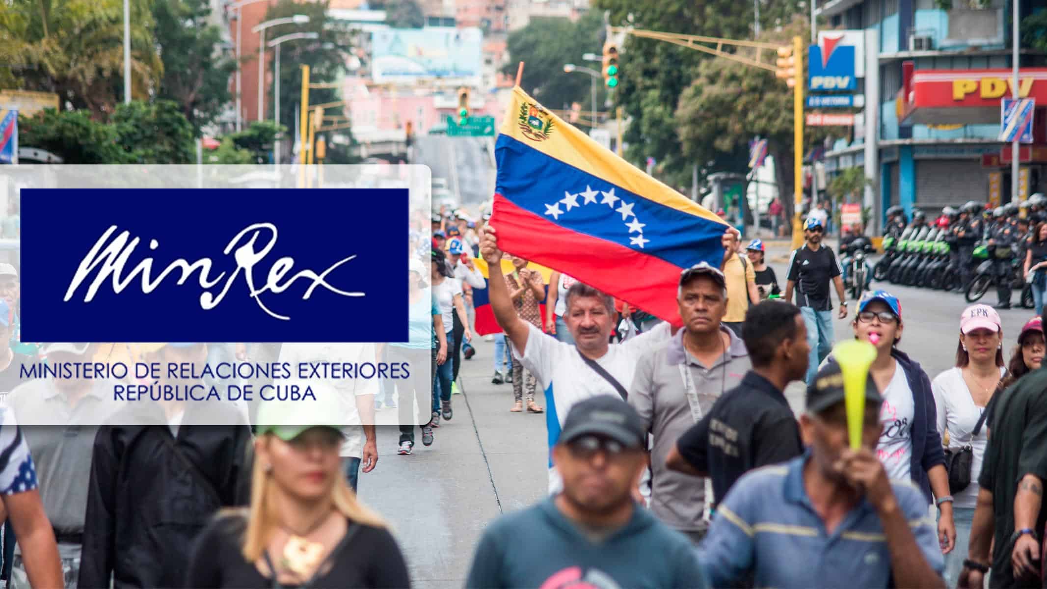 MINREX Cuba Niega Haber Enviado Informáticos a Falsear Elecciones en Venezuela