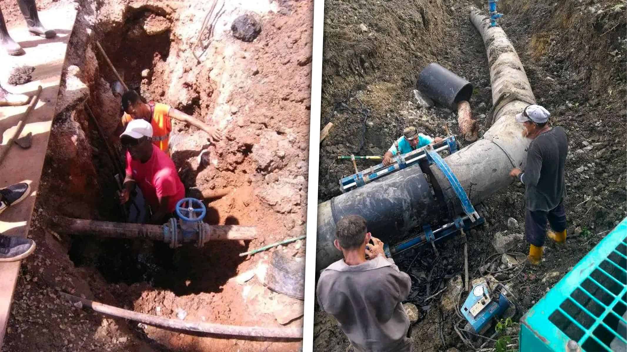 Más de 15 km de Redes de Agua Reparadas en La Habana para Combatir Crisis