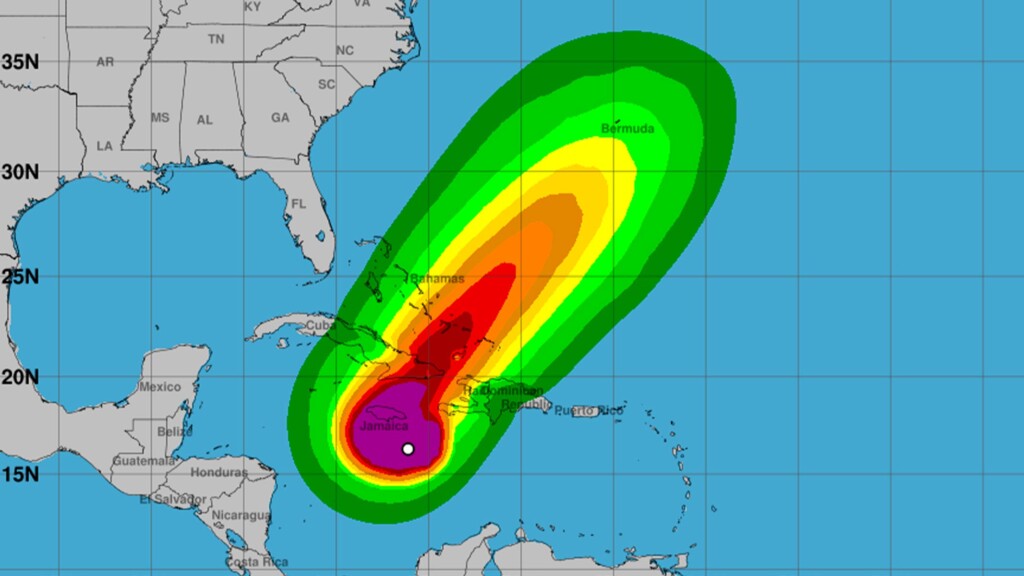 Melissa ya es un Poderoso Huracán Categoría 4