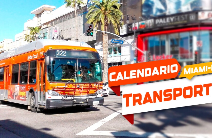 Miami-Dade Informa Calendario de Transporte Público para los Días Festivos