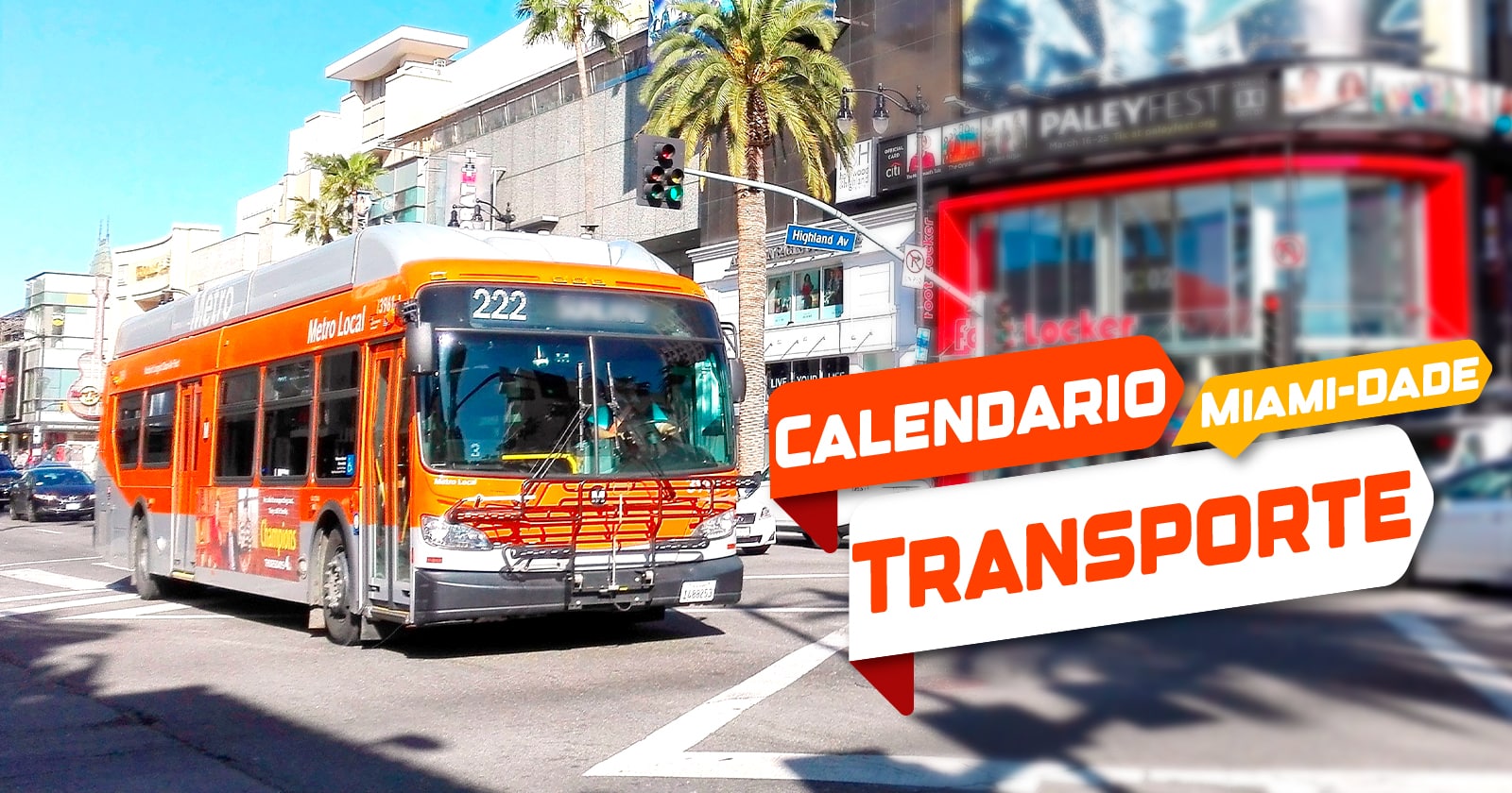 Miami-Dade Informa Calendario de Transporte Para Este 31 de Diciembre