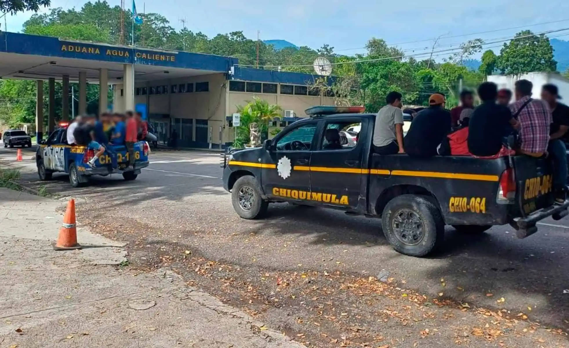 Migrantes Cubanos Detenidos en Guatemala 7 de Septiembre