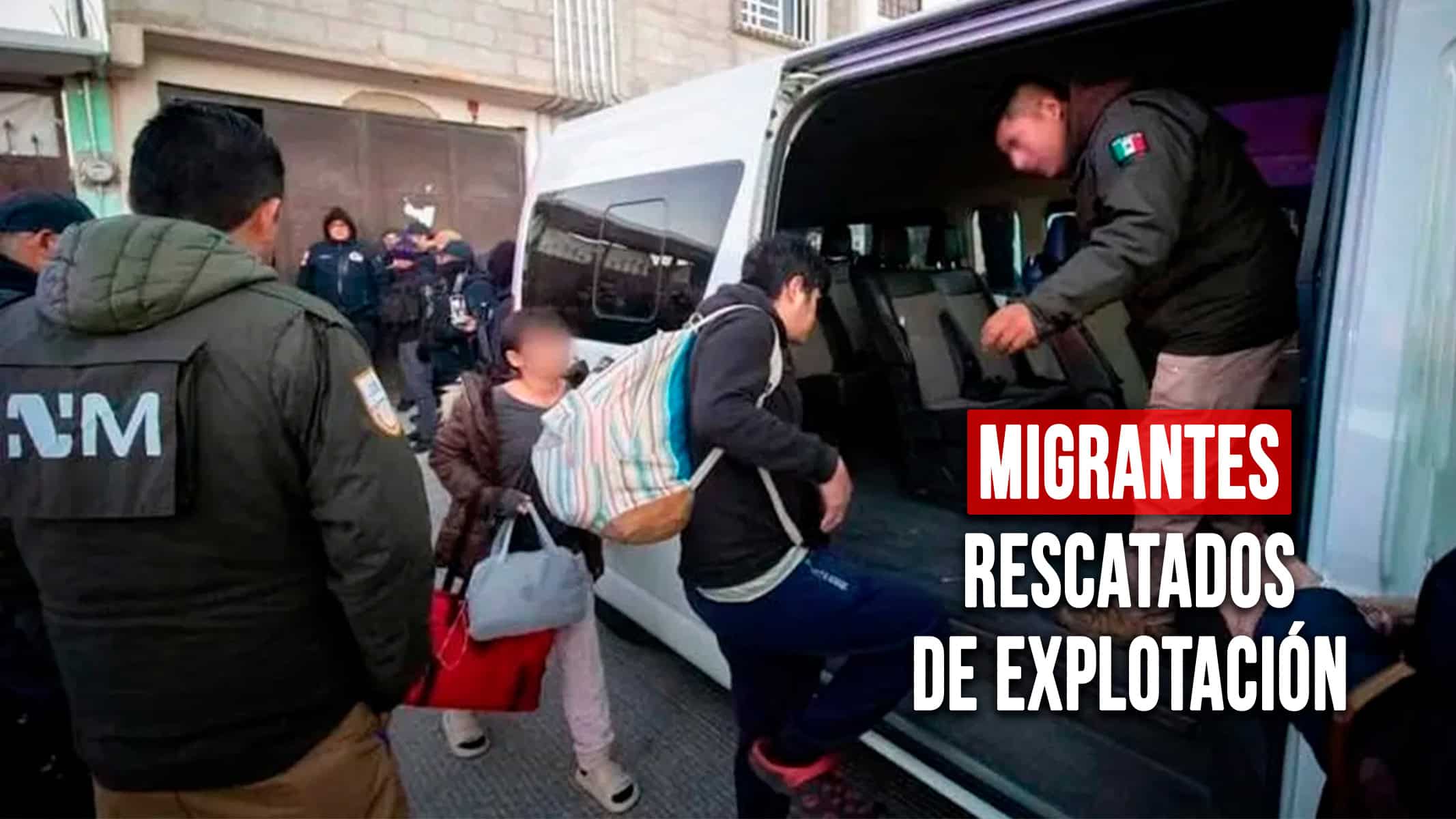 Migrantes Cubanos y Extranjeros Rescatados de Explotación en México