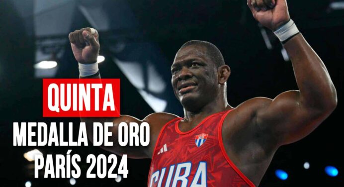 ¡Épico! Mijaín López se Corona con su Quinta Medalla de Oro en París 2024