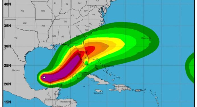 Última Hora: Milton Sube a Categoría 5 y Desata Evacuaciones Masivas en Florida