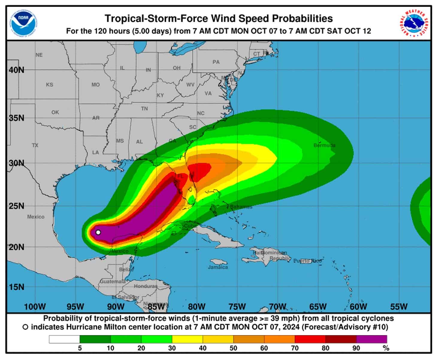 Última Hora: Milton Sube a Categoría 5 y Desata Evacuaciones Masivas en Florida 