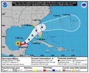 Milton se Fortalece: De Categoría 4 a un Posible Devastador Huracán Categoría 5