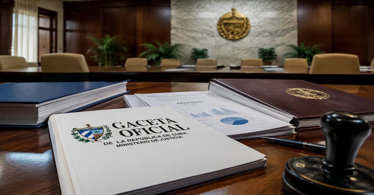 Primeros decretos-leyes de las 176 medidas económicas aprobados en Cuba para reformar las empresas estatales y las cooperativas agropecuarias.
