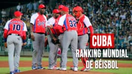 Cuba Cae al Noveno Puesto del Ranking Mundial de Béisbol