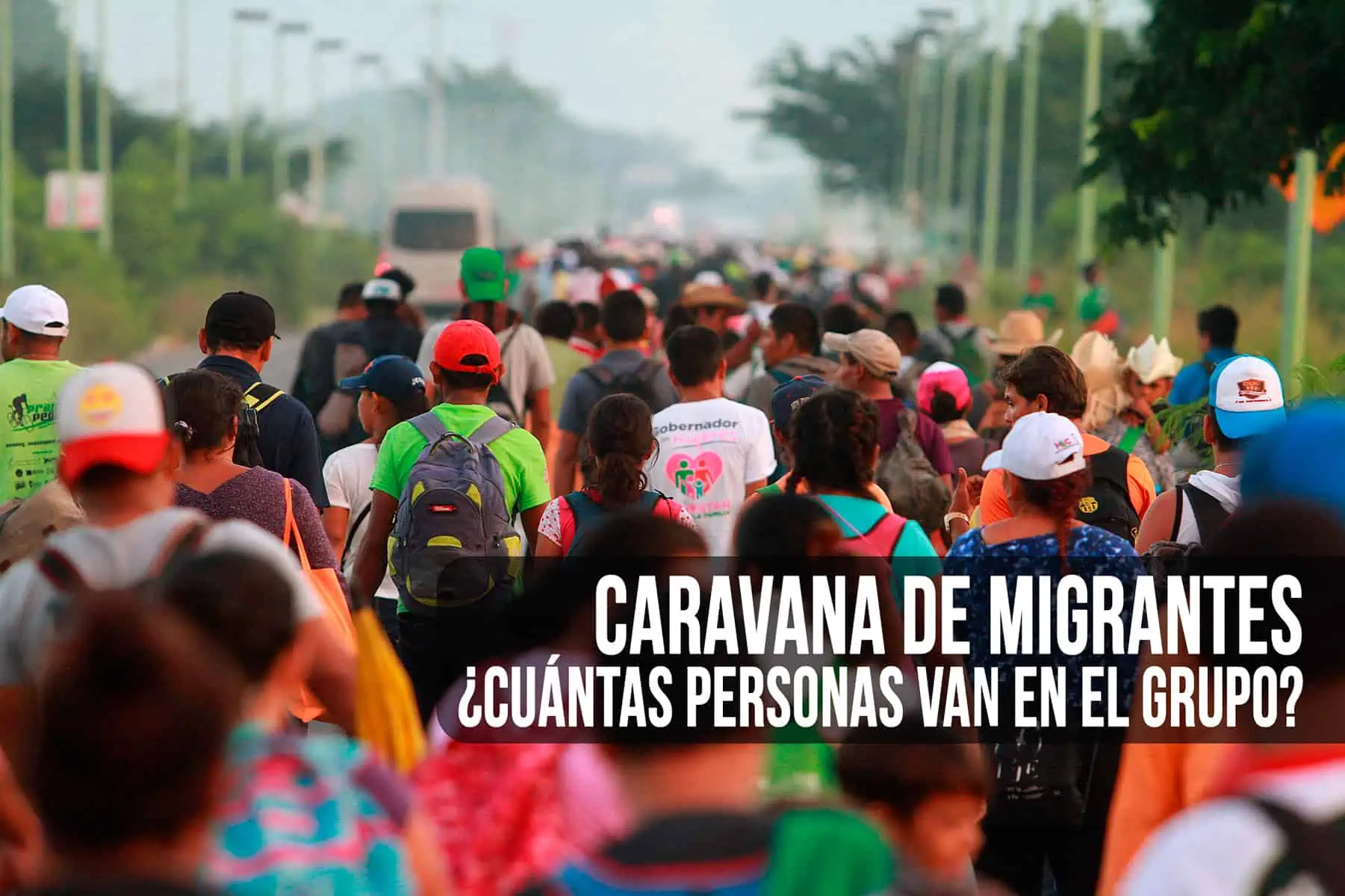 Nueva Caravana de Migrantes Parte de México: ¿Cuántas Personas Van en el Grupo?