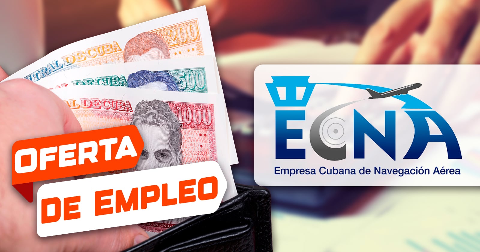 Nueva Oferta Laboral Anuncia Empresa Cubana de Navegación Aérea