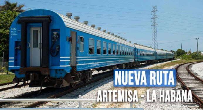 ¡Nuevo Itinerario! Tren Artemisa – La Habana: Horarios y Detalles