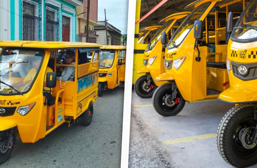 Nuevos Servicio de Taxis Eléctricos en Provincia Cubana