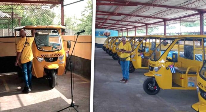 Nuevos Triciclos Eléctricos Funcionarán en el Oriente Cubano: Aceptarán Pago Electrónico 