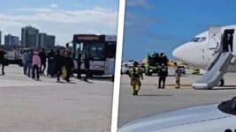 Olor a Quemado Obliga a Evacuar Avión en el Aeropuerto de Miami ¿Hay Peligro?