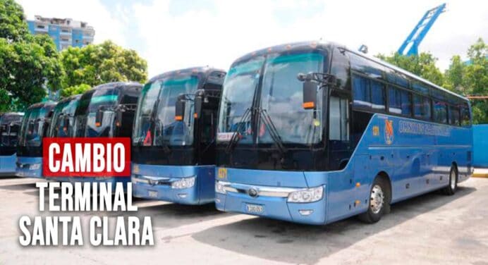 Cambio de Terminal en Santa Clara: Ómnibus Nacionales Funcionarán Desde Nueva Ubicación