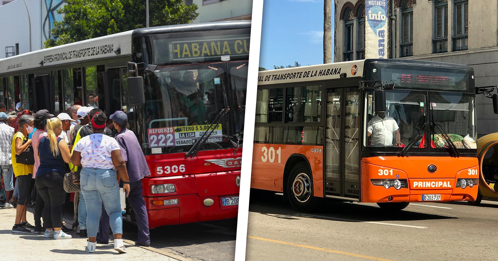 Ómnibus Retoman Circulación por Esta Zona de La Habana