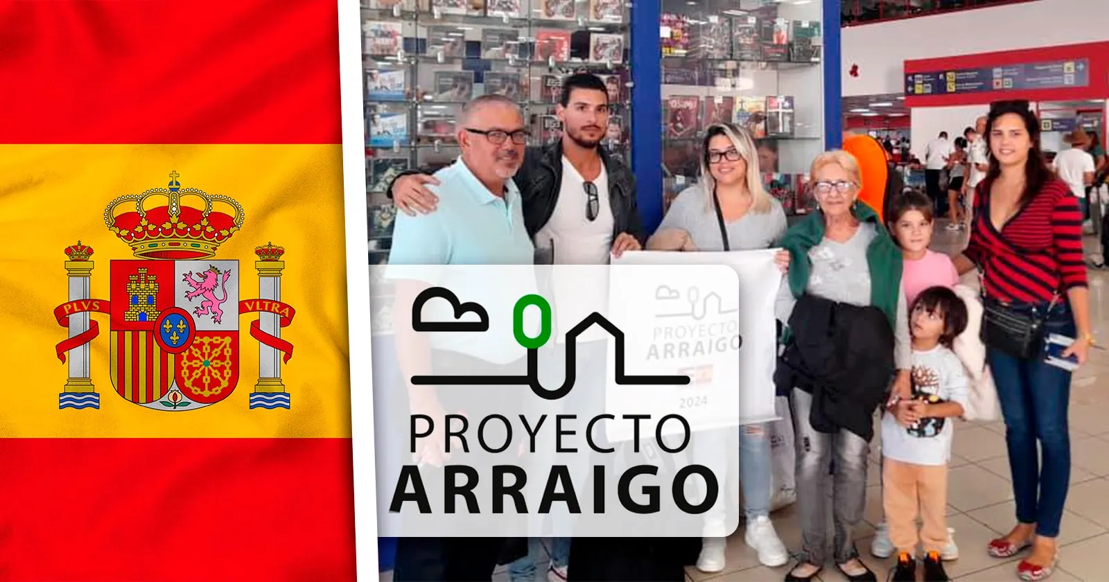 Otra Familia Cubana se Asienta en España a Través del Proyecto Arraigo