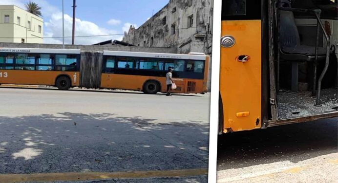 Otro Ómnibus Atacado en La Habana: Lo que Pasó en Esta Ruta Urbana te Dejará Sin Palabras